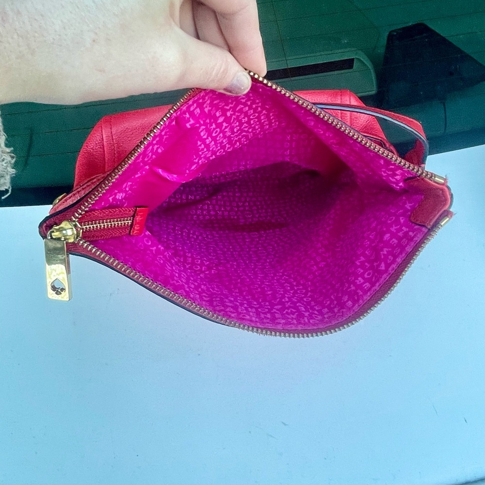 ♠️ kate spade Leila Pebbled Leather Flap Shoulder Bag ♠️ - Picture 9 of 16